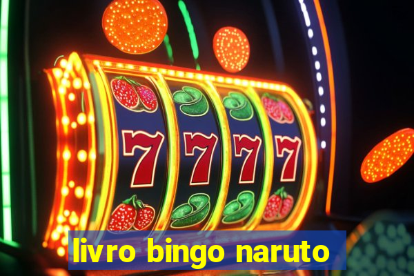 livro bingo naruto